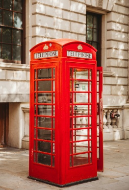 Cabina telefonica nel Regno Unito
